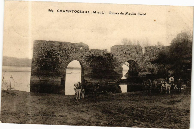 Carte postale ancienne Champtoceaux