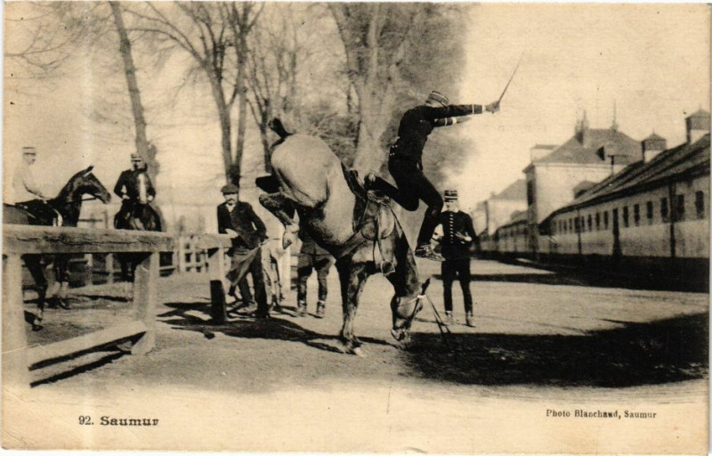 Carte postale ancienne Saumur à Saumur