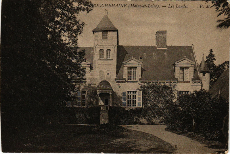 Carte postale ancienne Bouchemaine-Les Landes à Bouchemaine