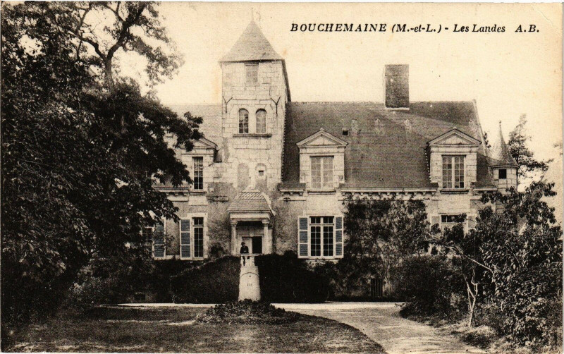 Carte postale ancienne Bouchemaine-Les Landes à Bouchemaine