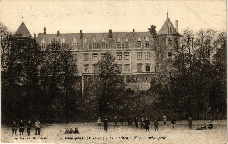 Carte postale ancienne Beaupreau-Le Chateau