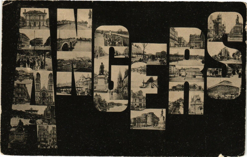 Carte postale ancienne Angers à Angers