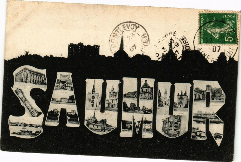 Carte postale ancienne Saumur à Saumur