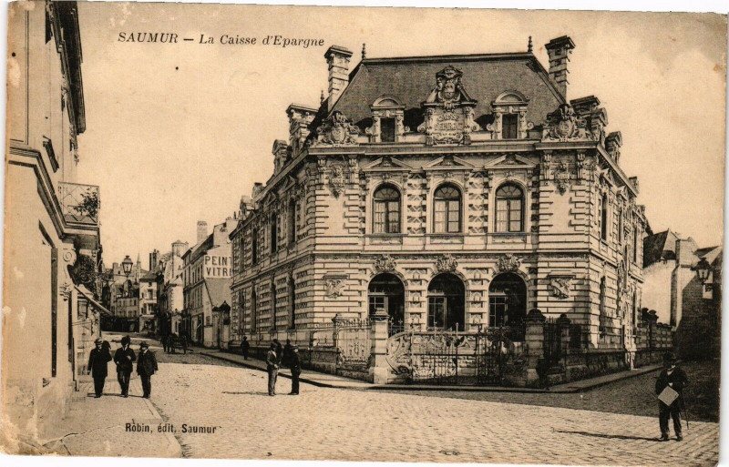 Carte postale ancienne Saumur - La Chaisse d'Espargne à Saumur