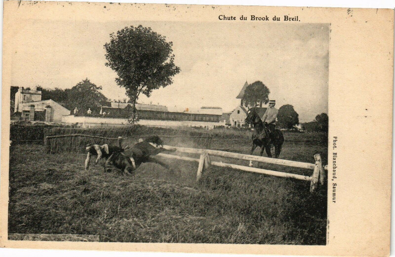 Carte postale ancienne Chute du Brook du Breil