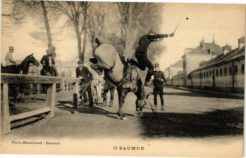 Carte postale ancienne Saumur à Saumur