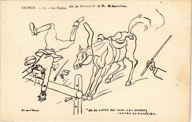 Carte postale ancienne Saumur - Les Buches - De la Necassile de la à Saumur