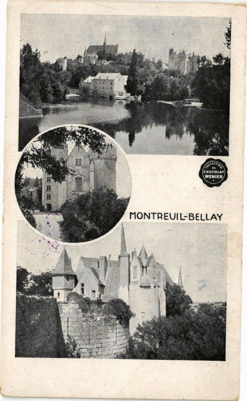 Carte postale ancienne Montreuil-Bellay à Montreuil-Bellay