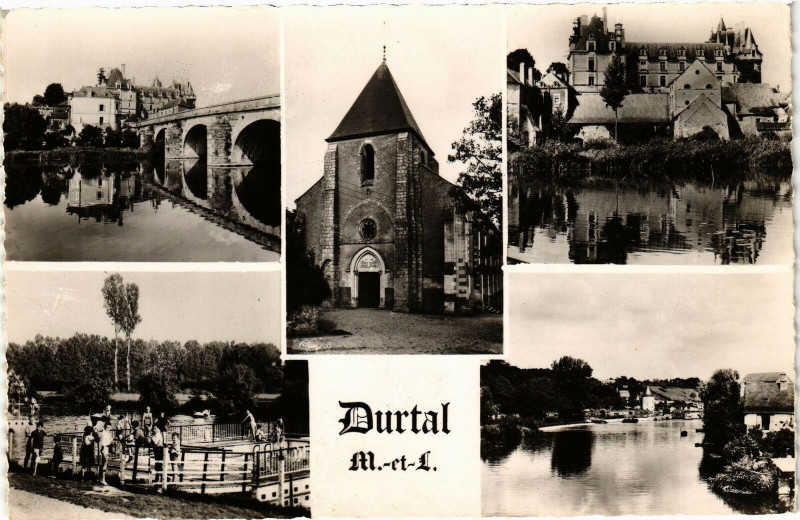 Carte postale ancienne Durtal - M.-et-L. à Durtal