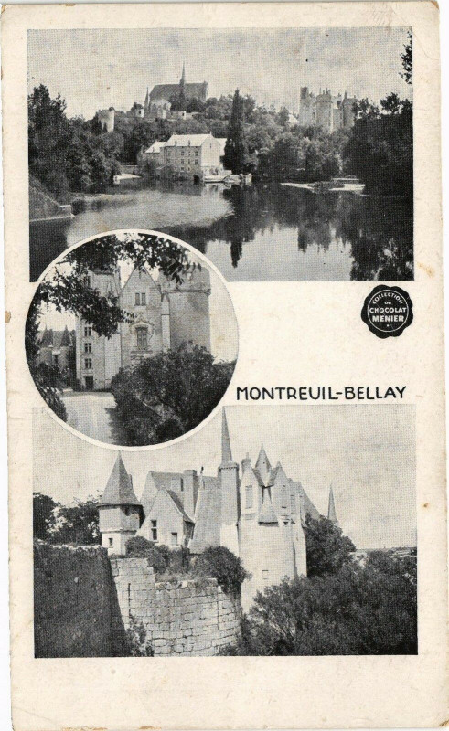 Carte postale ancienne Montreuil-Bellay à Montreuil-Bellay