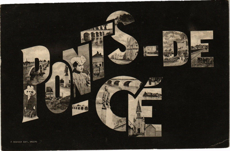 Carte postale ancienne Ponts-de-Ce