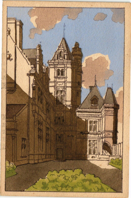 Carte postale ancienne Angers - Le Musée Pince à Angers