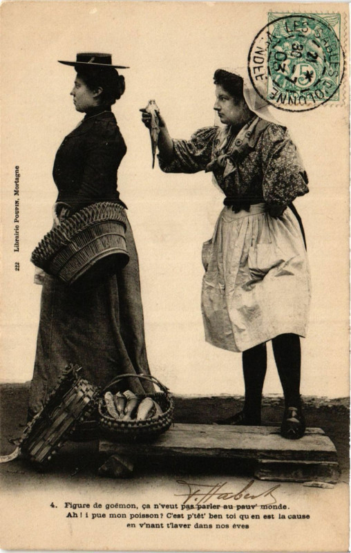 Carte postale ancienne Femmes - Folklore - Types