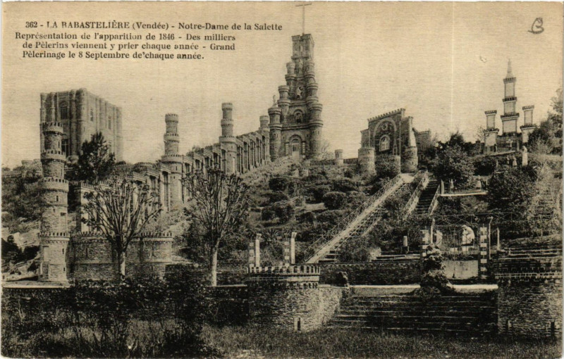 Carte postale ancienne La Rabasteliere - N.-D. de la Salette
