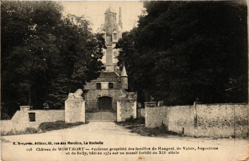 Carte postale ancienne Chateau de Montmort