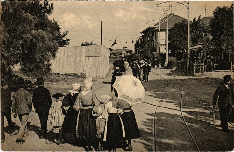 Carte postale ancienne Les Sables-d'Olonne aux Sables-d'Olonne