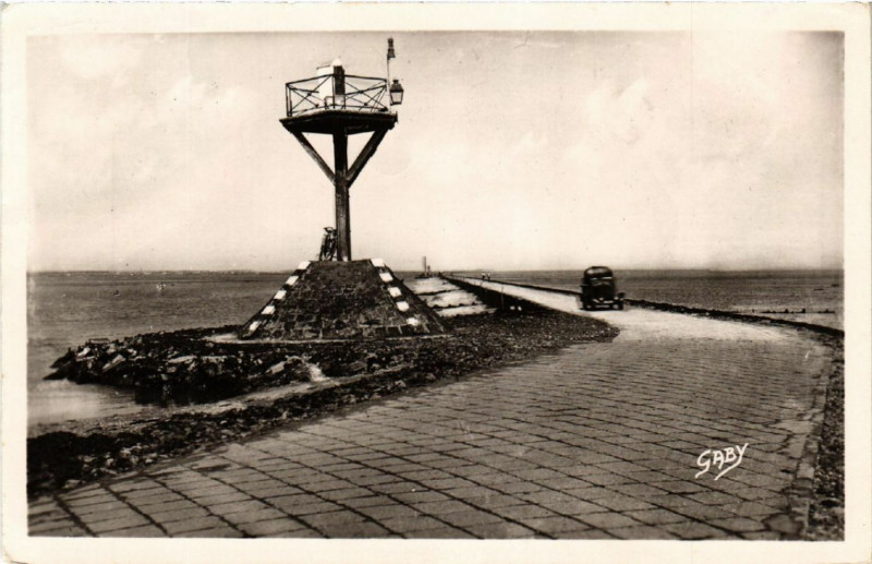 Carte postale ancienne Passage du Gois