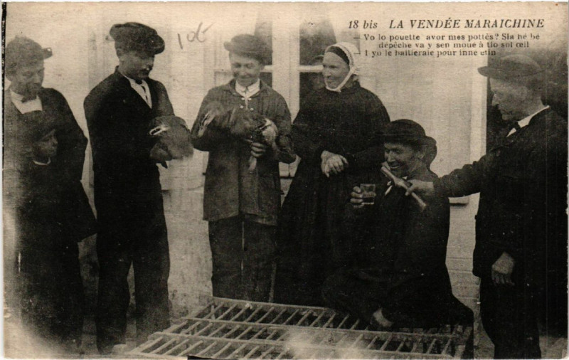 Carte postale ancienne La Vendée Maraichine