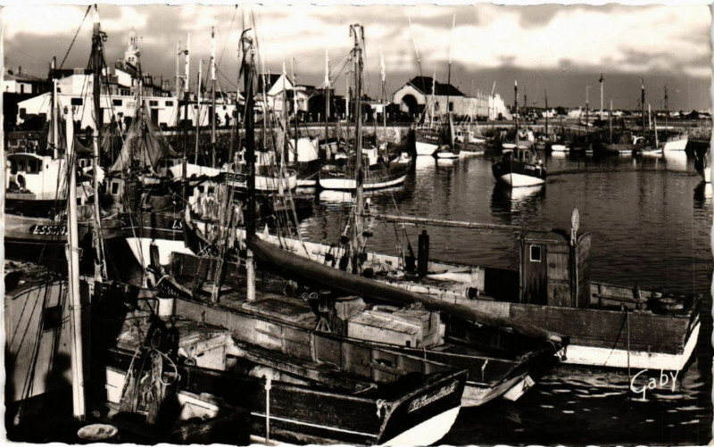 Carte postale ancienne Croix-de-Vie Le Port