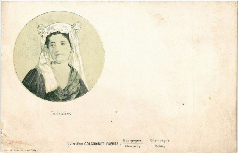 Carte postale ancienne Sablaise
