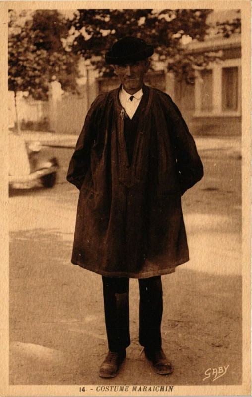 Carte postale ancienne Costume Maraichin