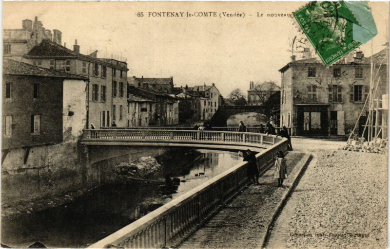 Carte postale ancienne Fontenay le-Comte - Le nouvelle à Fontenay-le-Comte