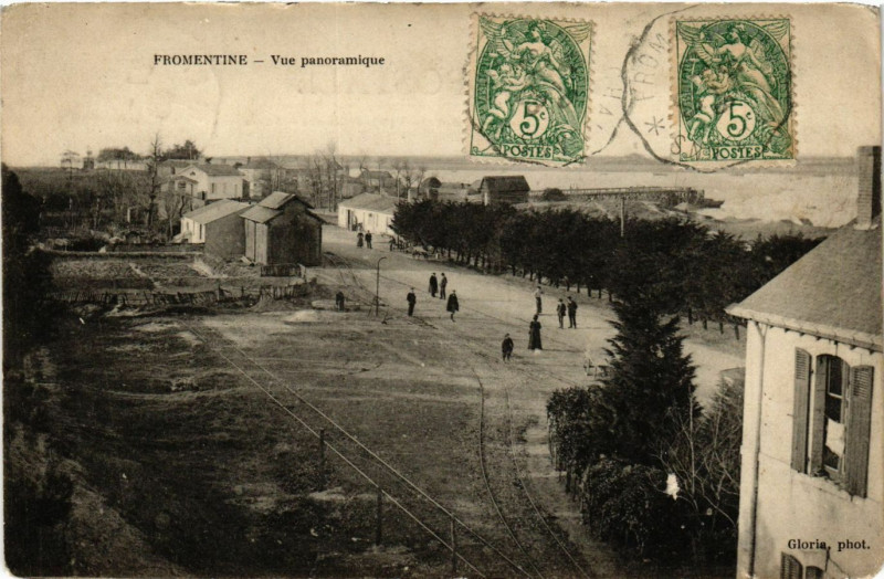 Carte postale ancienne Promentine - Vue panoramique