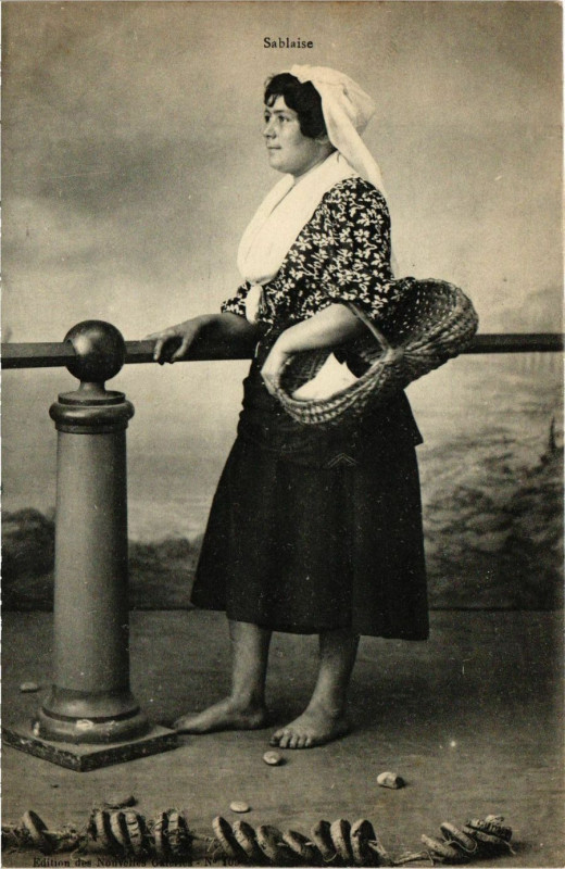 Carte postale ancienne Sablaise