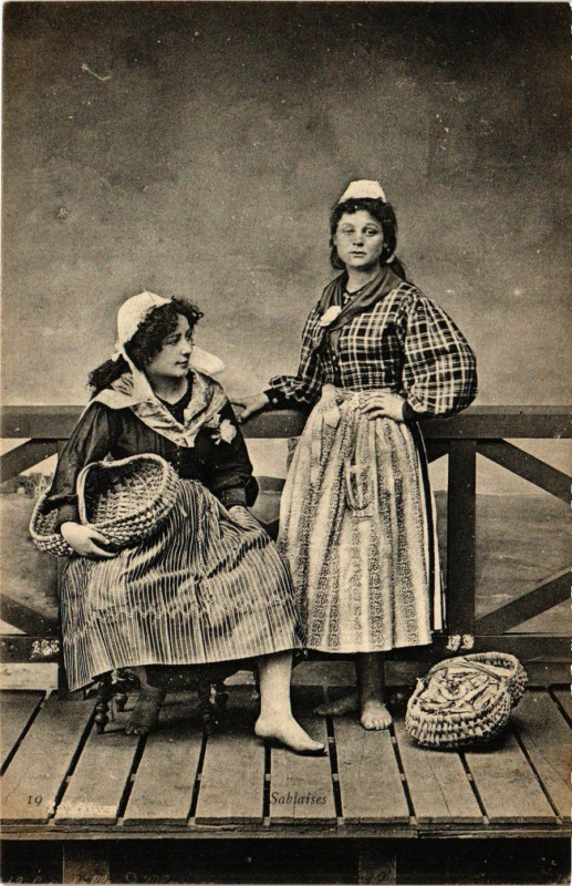 Carte postale ancienne Sablaises