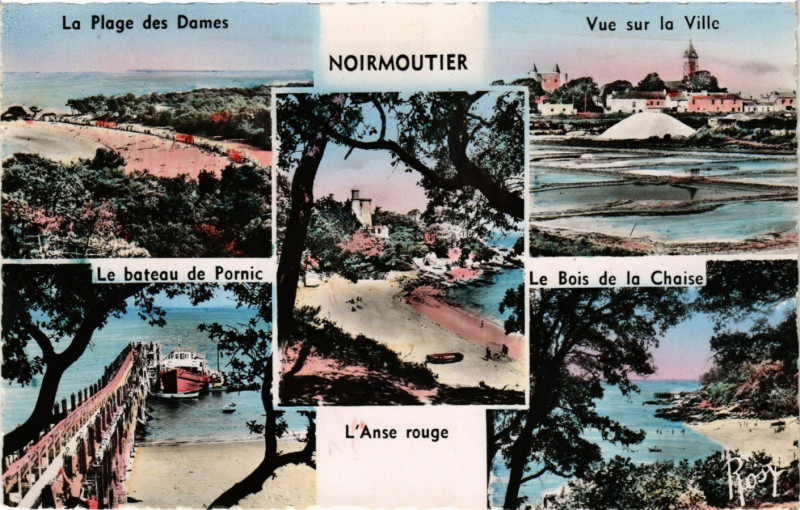 Carte postale ancienne Ile-de-Noirmoutier