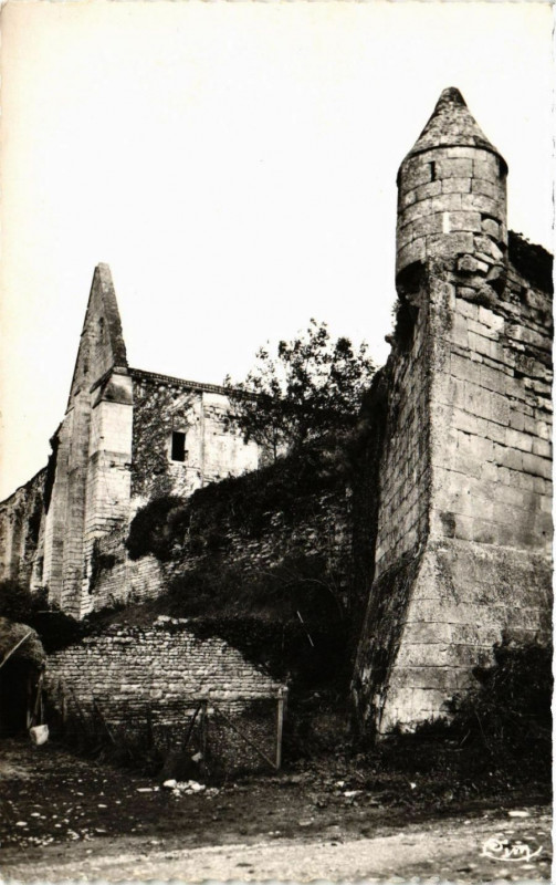 Carte postale ancienne Maillezais à Maillezais