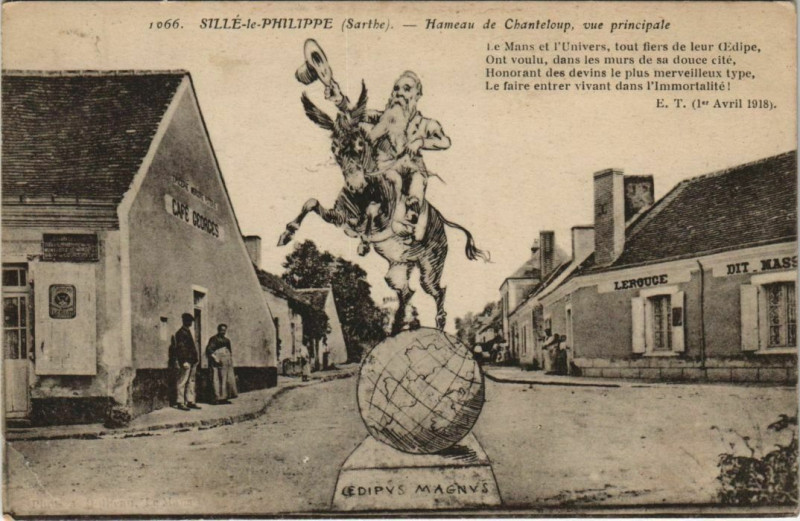 Carte postale ancienne Le Mans L'Escalier au Mans