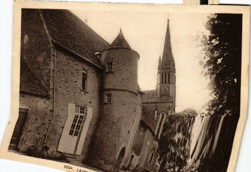 Carte postale ancienne Laigné-en-Belin - La Chanterie à Laigné-en-Belin