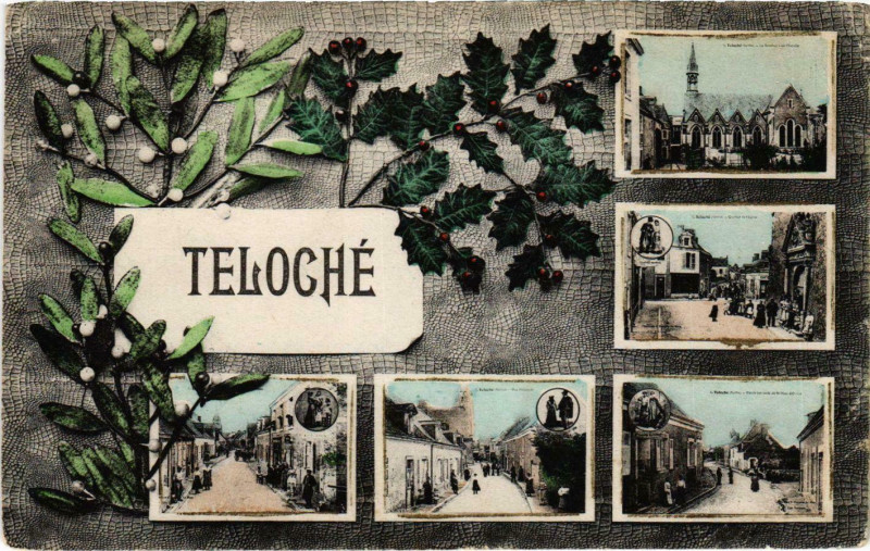 Carte postale ancienne Teloché à Teloché