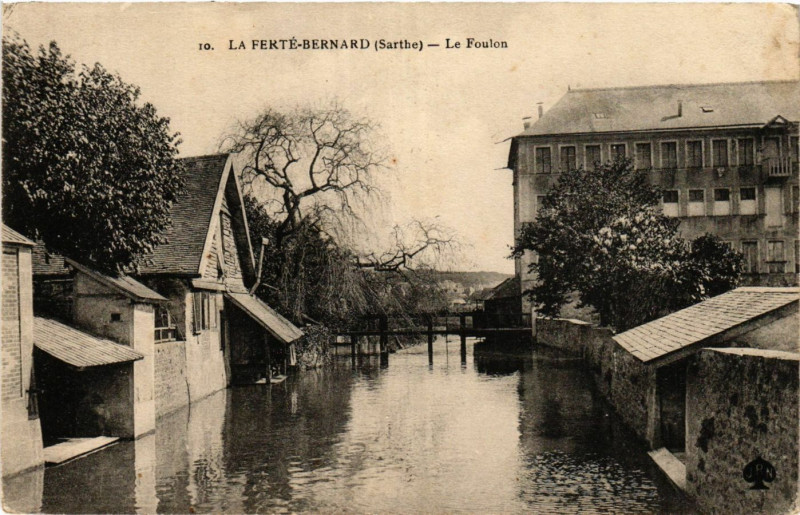 Carte postale ancienne La Ferte-Bernard - Le Foulon à La Ferté-Bernard