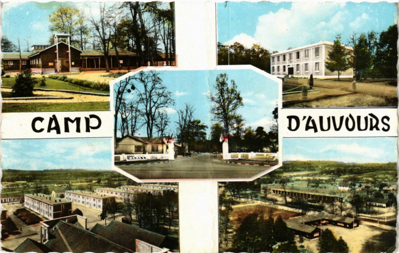 Carte postale ancienne Camp D'Auvours