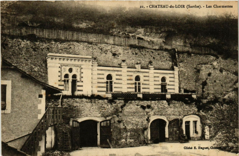 Carte postale ancienne Chateau-du-Loir - Les Charmettes