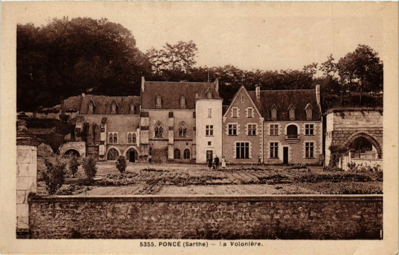 Carte postale ancienne Ponce - La Voloniere
