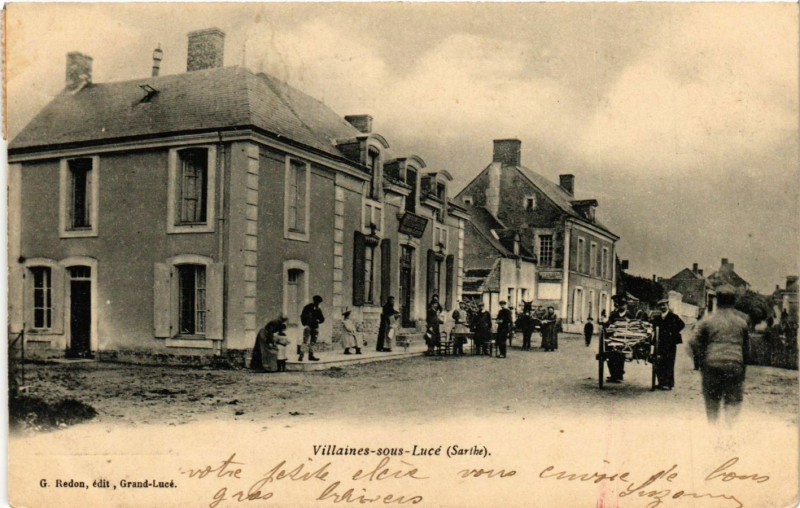 Carte postale ancienne Villaines-sous-Luce à Villaines-sous-Lucé