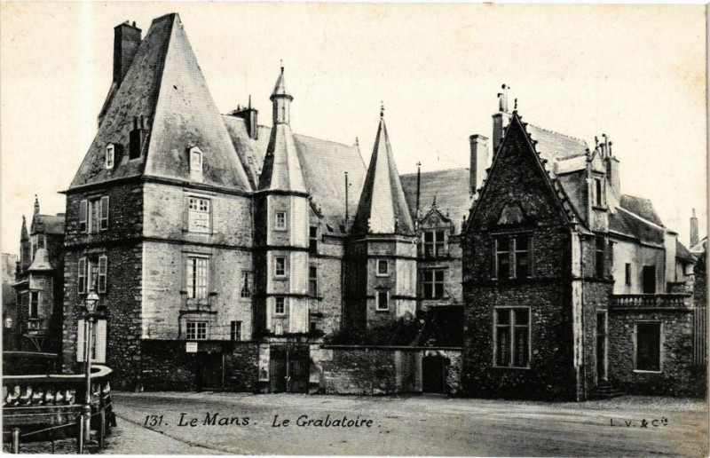 Carte postale ancienne Ed. Aqua 131 Le Mans Le Grabatoire au Mans