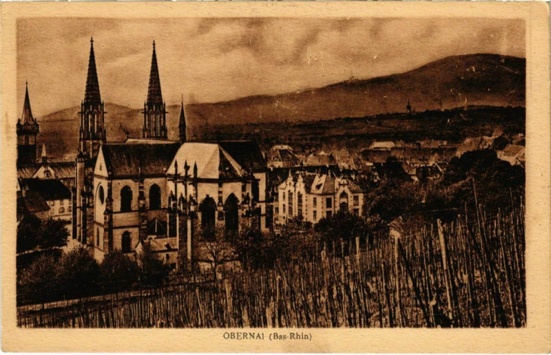 Carte postale ancienne Obernai - Bas-Rhin à Obernai