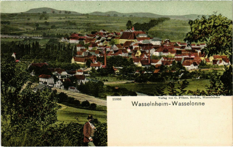 Carte postale ancienne Wasselnheim - Wasselonne à Wasselonne