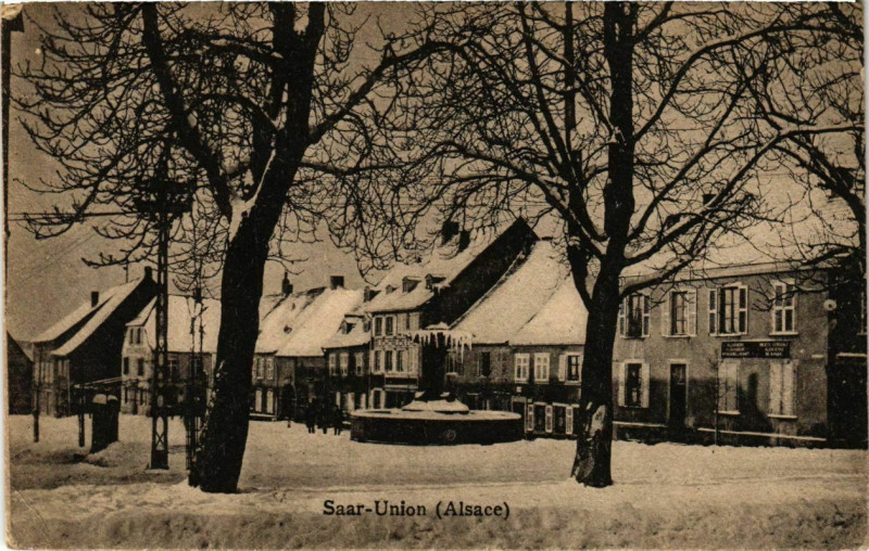 Carte postale ancienne Saar-Union