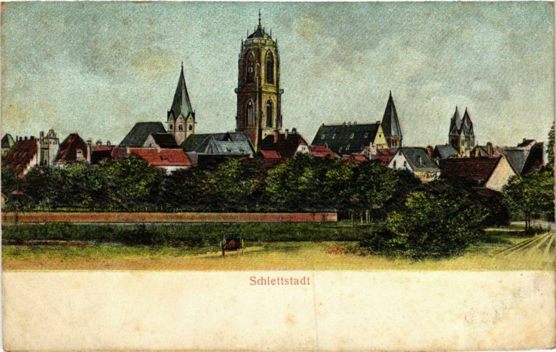 Carte postale ancienne Schlettstadt