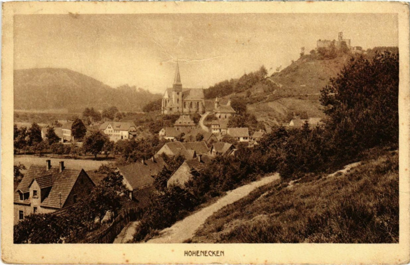 Carte postale ancienne Hohencken