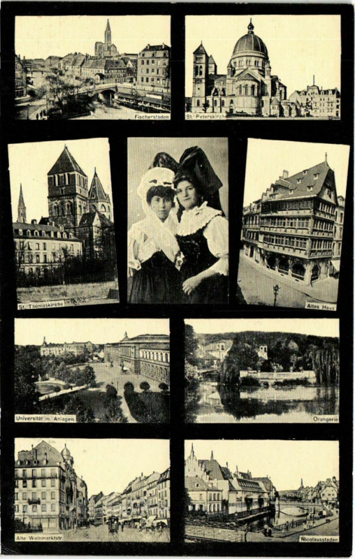 Carte postale ancienne Strassburg
