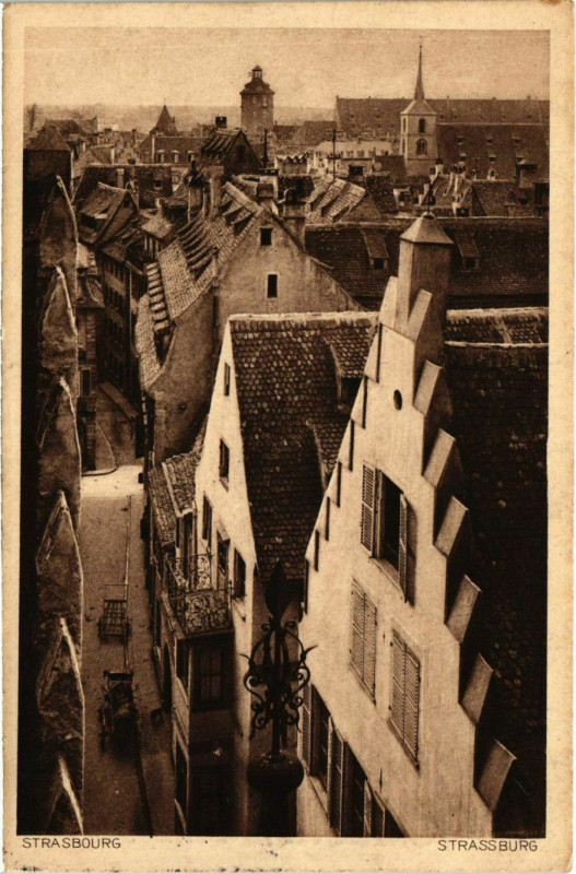 Carte postale ancienne Strasbourg à Strasbourg