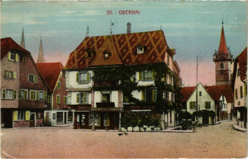 Carte postale ancienne Obernai à Obernai