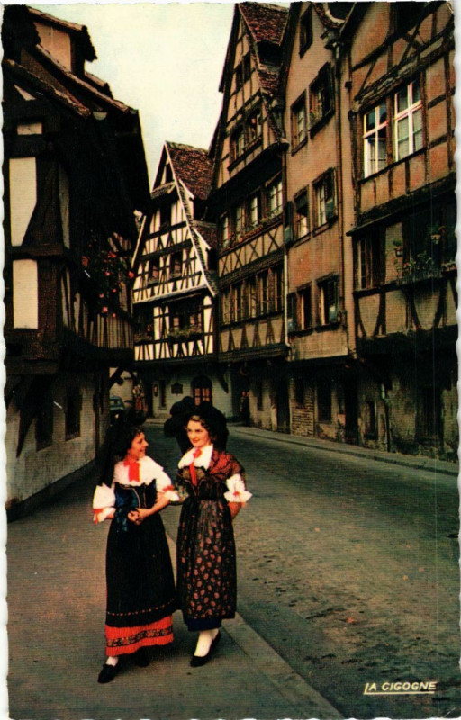 Carte postale ancienne Strasbourg - Strassburg - Rue de Bain-aux-Plantes à Strasbourg
