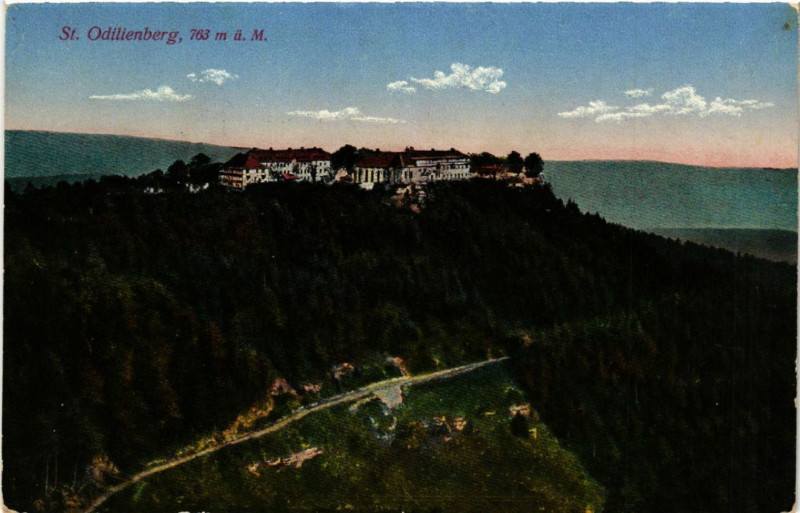 Carte postale ancienne Sainte-Odile - Saint-Odilien - Saint-Odilienberg à Berg